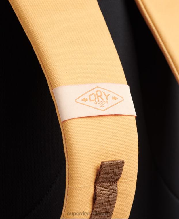 mujer Superdry amarillo mochila con motivo gráfico 2R68Z1602
