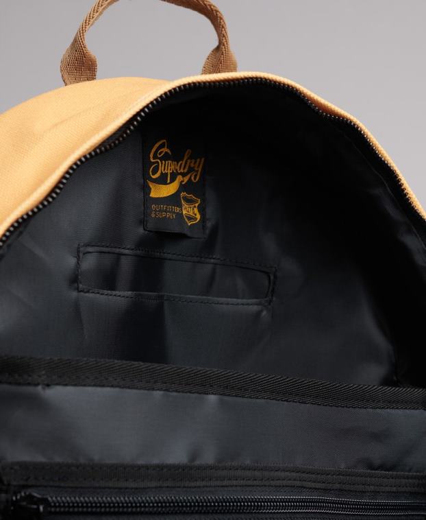 mujer Superdry amarillo mochila con motivo gráfico 2R68Z1602