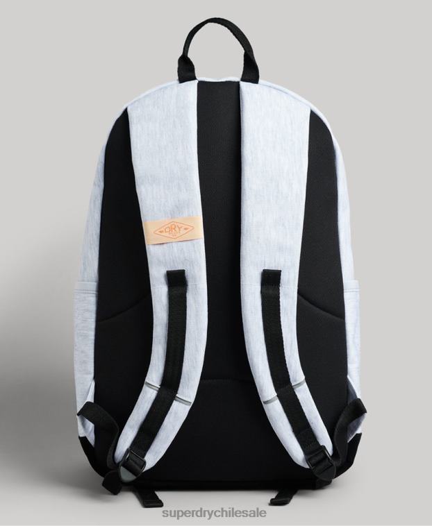 mujer Superdry gris claro mochila con motivo gráfico 2R68Z1596