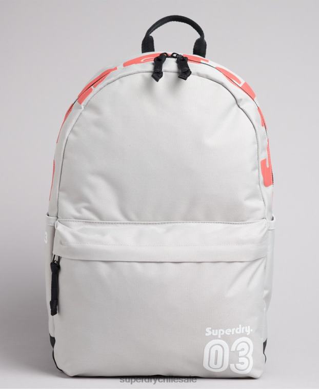 mujer Superdry gris claro mochila vintage terreno montana 2R68Z4218