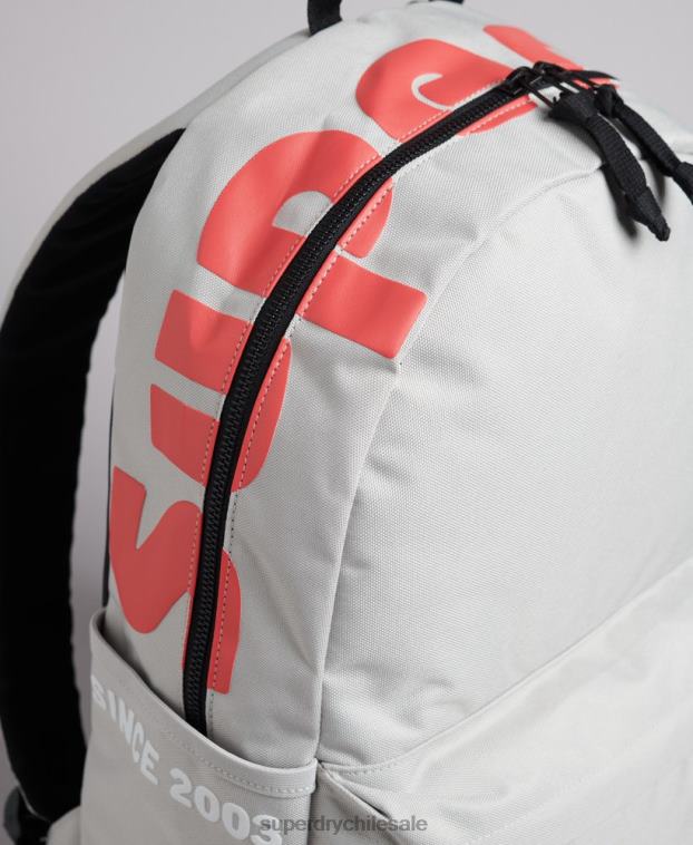 mujer Superdry gris claro mochila vintage terreno montana 2R68Z4218