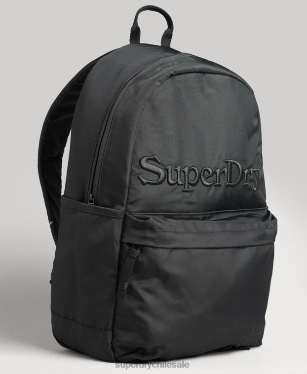mujer Superdry gris oscuro mochila con motivo gráfico 2R68Z1627