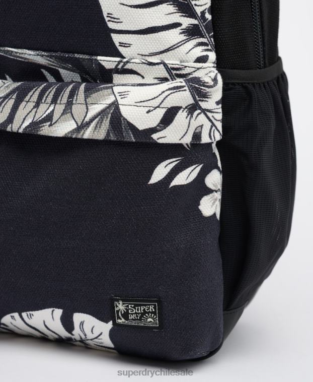 mujer Superdry negro mochila montana con estampado cali 2R68Z6615
