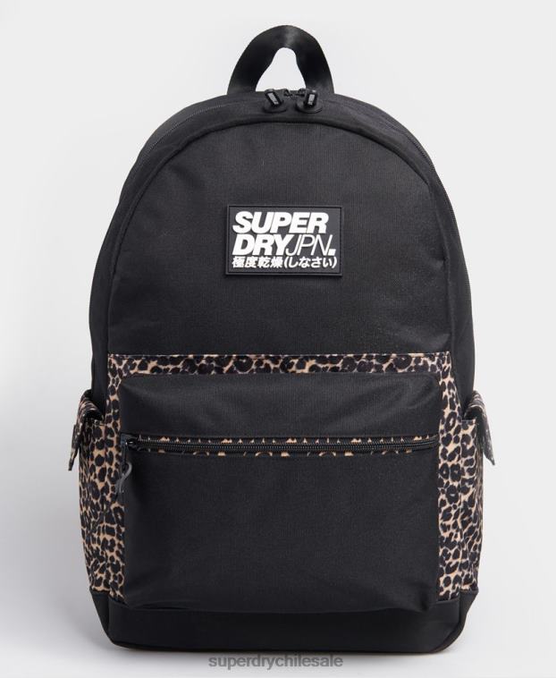 mujer Superdry negro mochila montana edición bloque 2R68Z4274
