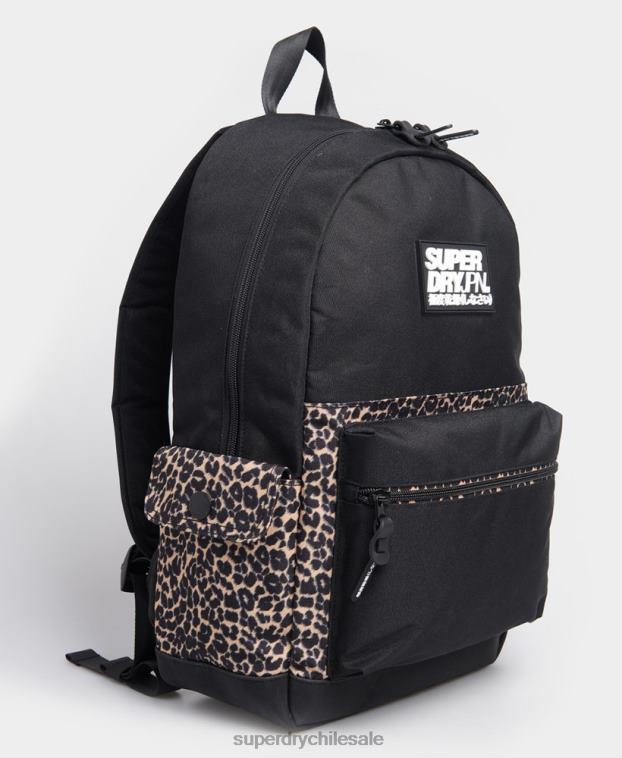 mujer Superdry negro mochila montana edición bloque 2R68Z4274