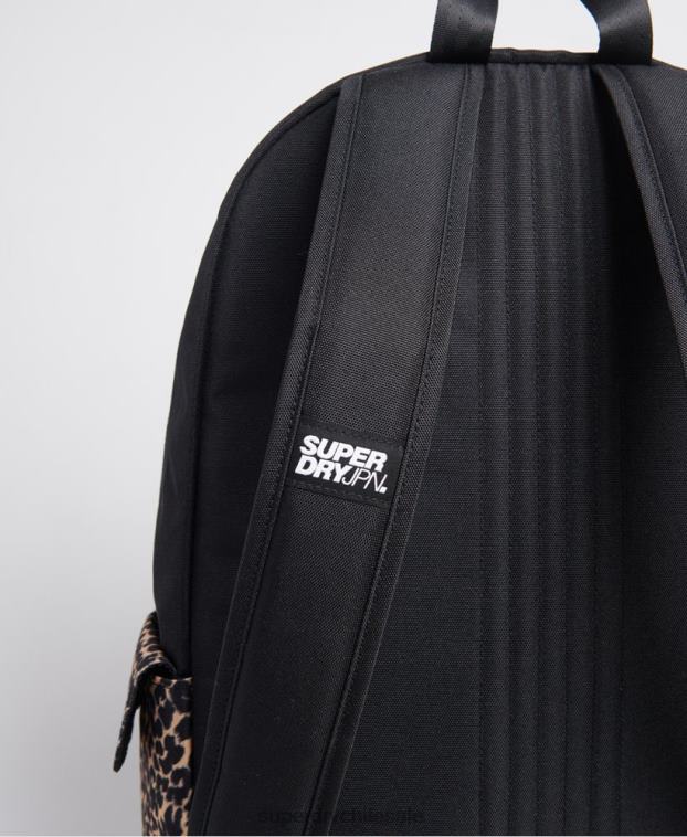 mujer Superdry negro mochila montana edición bloque 2R68Z4274
