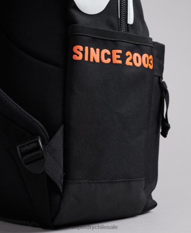 mujer Superdry negro mochila vintage terreno montana 2R68Z4228