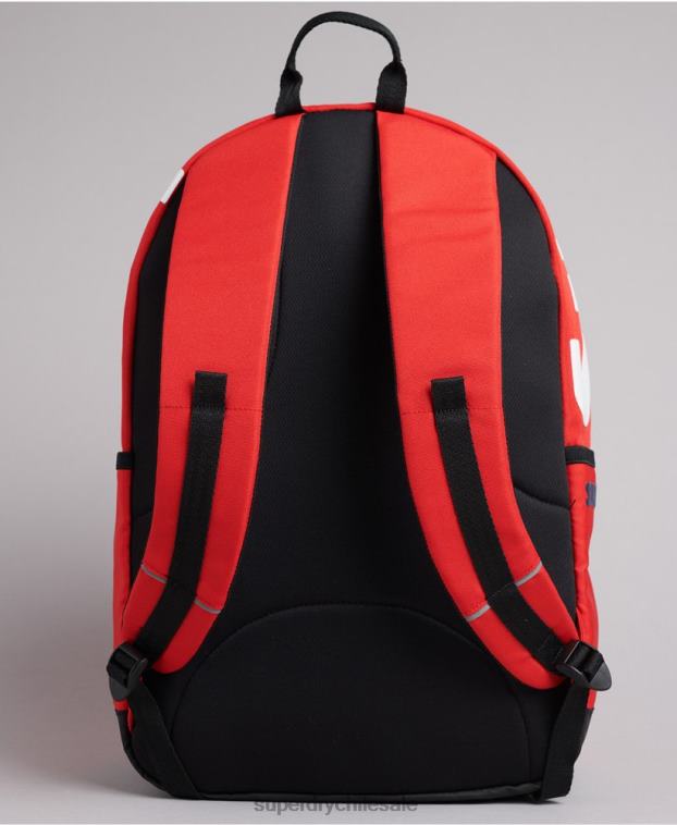 mujer Superdry rojo mochila vintage terreno montana 2R68Z4273
