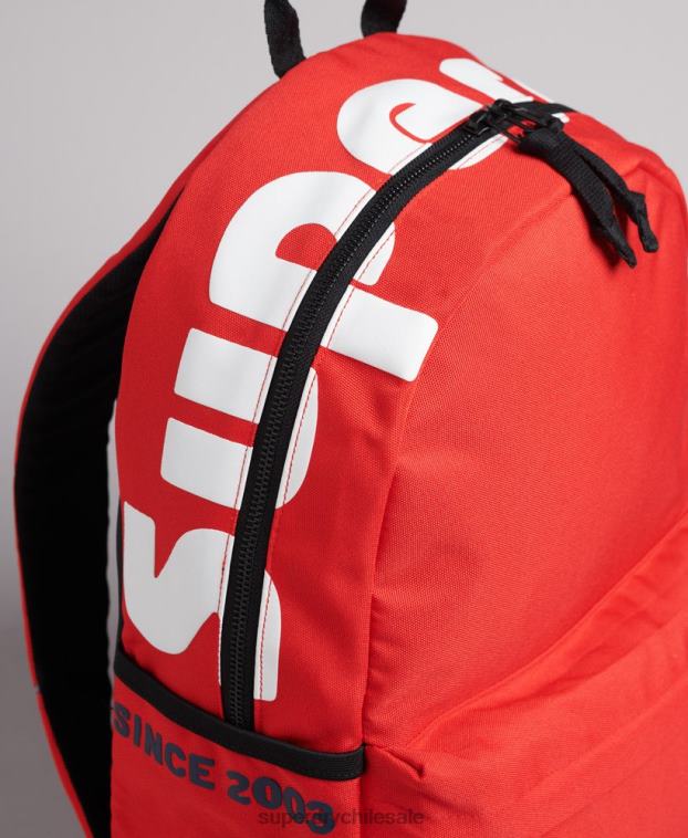 mujer Superdry rojo mochila vintage terreno montana 2R68Z4273
