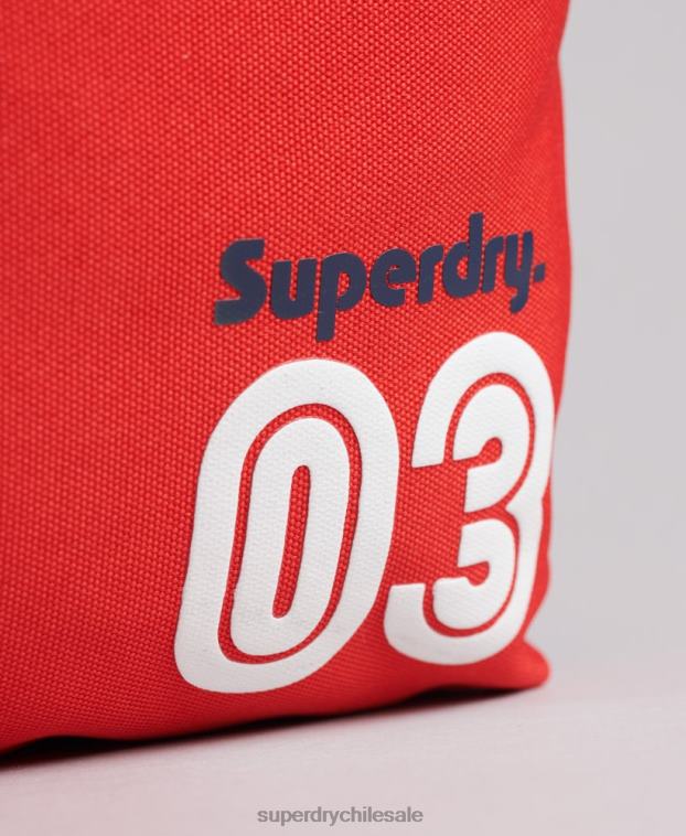 mujer Superdry rojo mochila vintage terreno montana 2R68Z4273