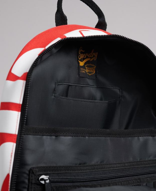 mujer Superdry rojo mochila vintage terreno montana 2R68Z4273