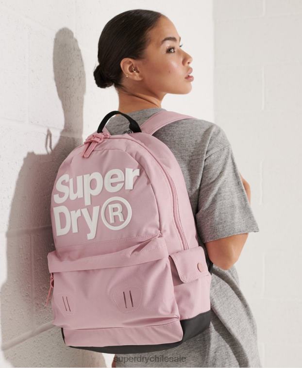mujer Superdry rosa mochila borde montana 2R68Z4272