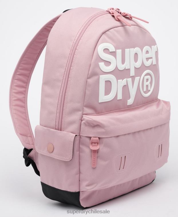 mujer Superdry rosa mochila borde montana 2R68Z4272