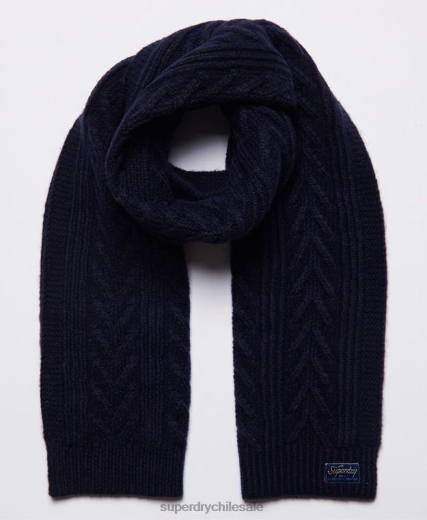 mujer Superdry Armada bufanda cablelux 2R68Z4304
