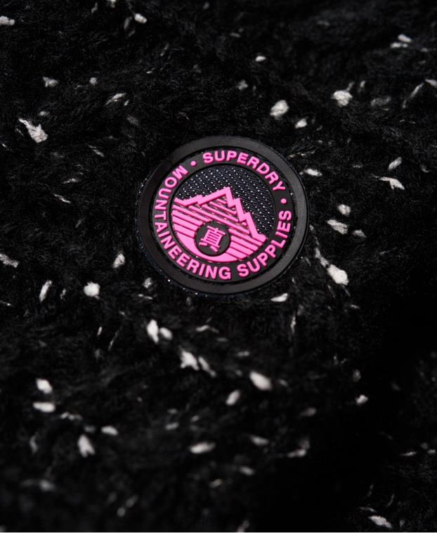 mujer Superdry negro redecilla de cable gracie 2R68Z4334