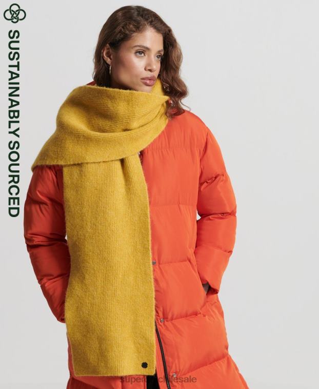 mujer Superdry verde bufanda de lujo 2R68Z4300
