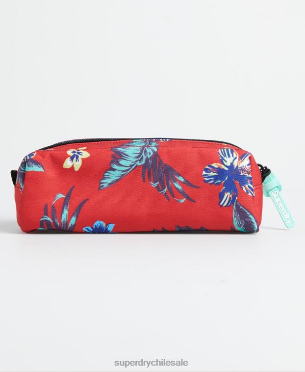 mujer Superdry rojo estuche hawaiano montana 2R68Z6678
