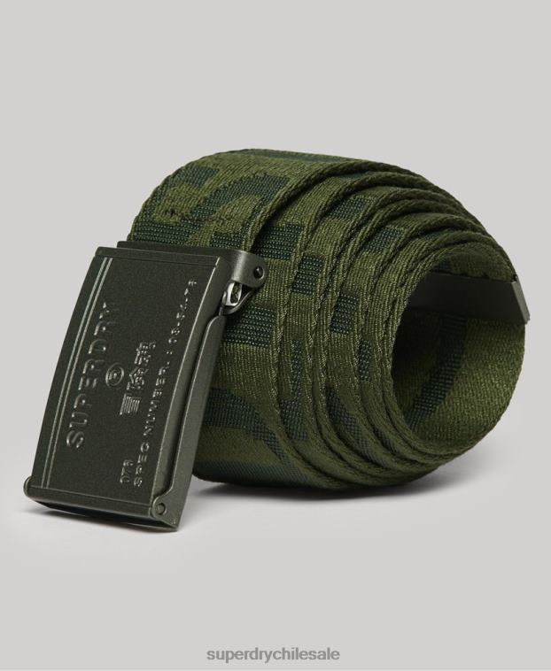 mujer Superdry verde cinturón de cincha 2R68Z1653