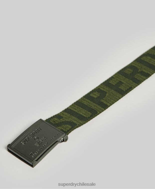 mujer Superdry verde cinturón de cincha 2R68Z1653
