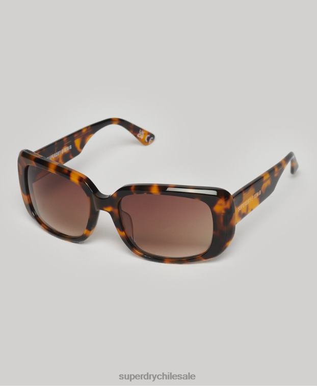 mujer Superdry marrón gafas de sol sdr dunaway 2R68Z2067