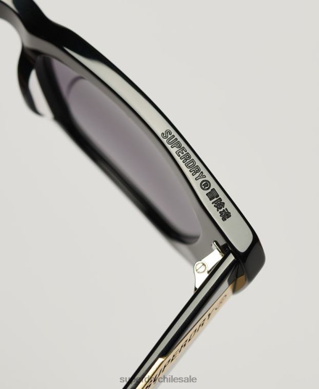 mujer Superdry negro lentes de sol angulares sdr 90s 2R68Z2120