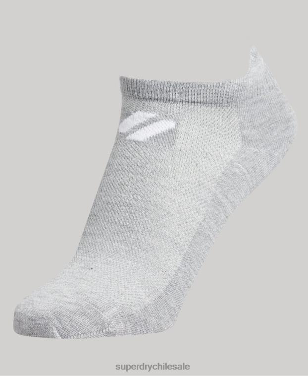 mujer Superdry blanco calcetines tobilleros coolmax 2R68Z4191