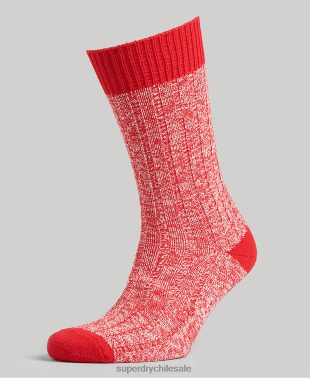 mujer Superdry multi Pack de calcetines de senderismo de algodón orgánico 2R68Z4227