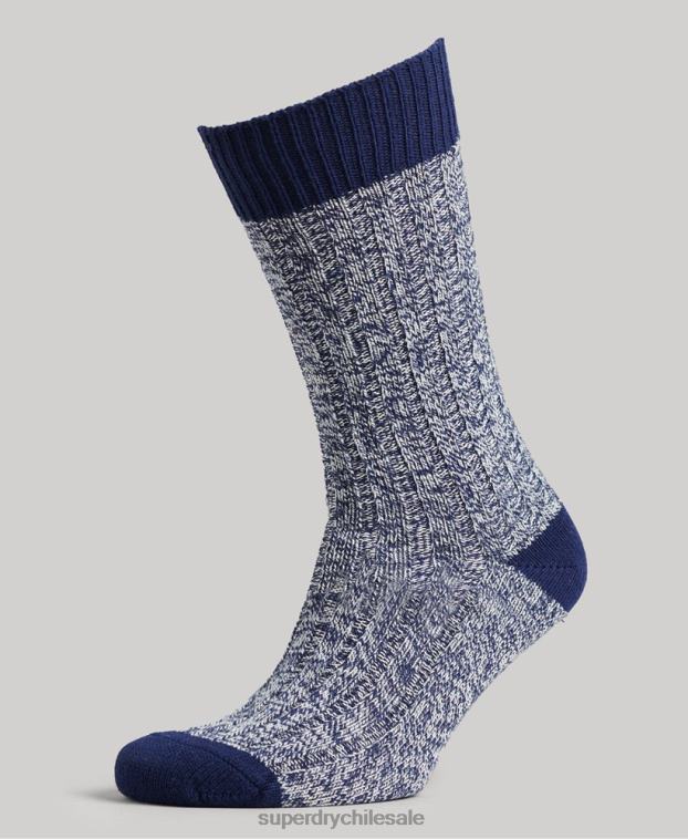 mujer Superdry multi Pack de calcetines de senderismo de algodón orgánico 2R68Z4227