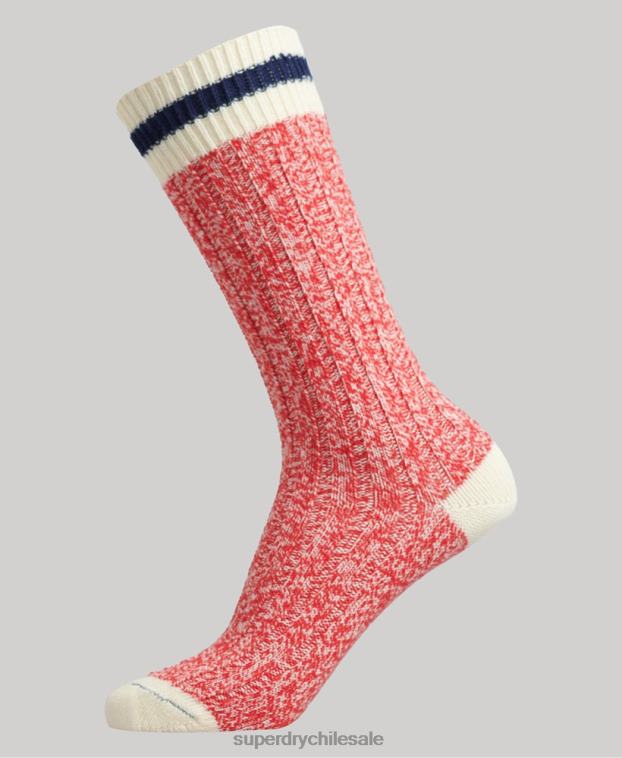 mujer Superdry multi Pack de calcetines de senderismo de algodón orgánico 2R68Z4340