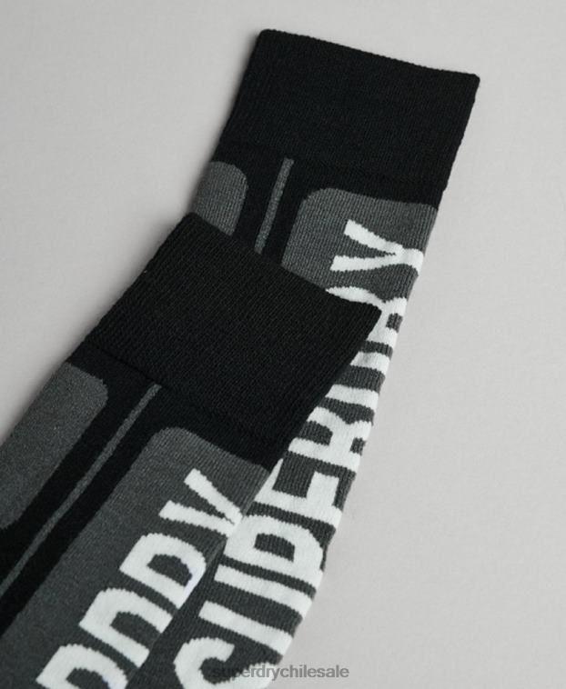 mujer Superdry multi calcetines de nieve paquete doble 2R68Z4110