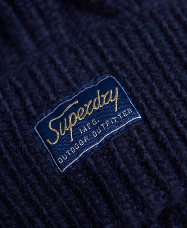 mujer Superdry Armada gorro de cable lux 2R68Z4284