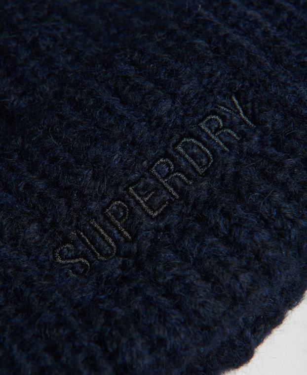 mujer Superdry Armada gorro de canalé esencial 2R68Z4237