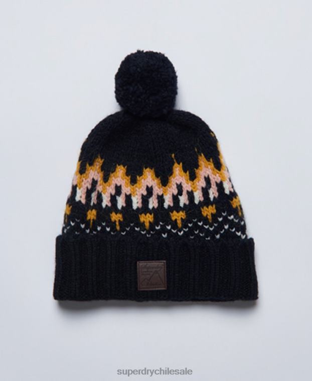 mujer Superdry Armada gorro en intarsia 2R68Z6621
