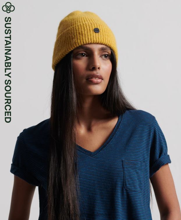mujer Superdry verde gorro de lujo 2R68Z6610