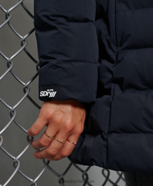 mujer Superdry Armada abrigo acolchado alto ártico 2R68Z5655