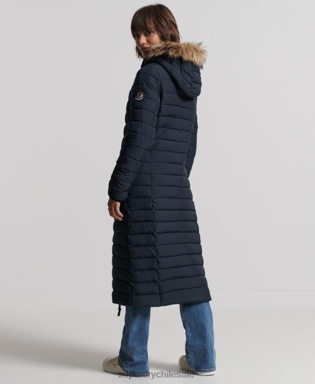 mujer Superdry Armada abrigo fuji superlargo 2R68Z3816