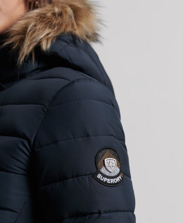 mujer Superdry Armada abrigo fuji superlargo 2R68Z3816