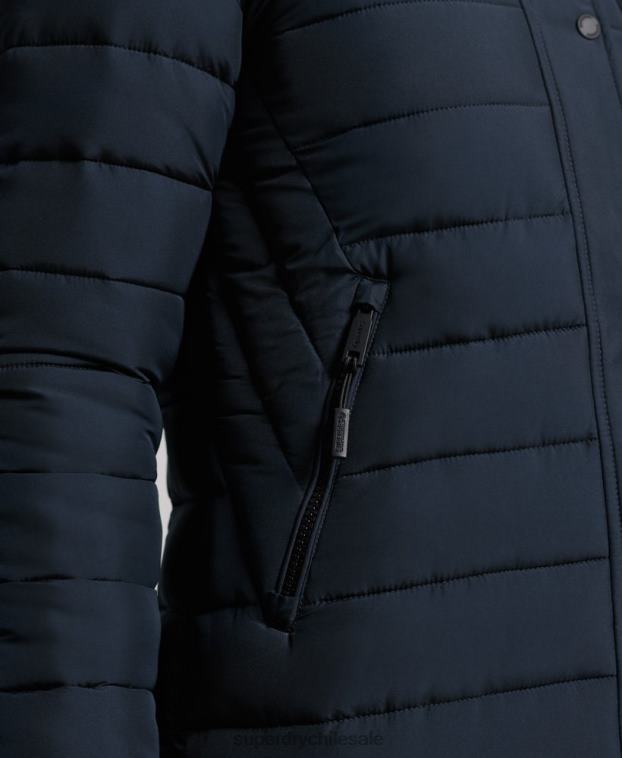 mujer Superdry Armada abrigo fuji superlargo 2R68Z3816