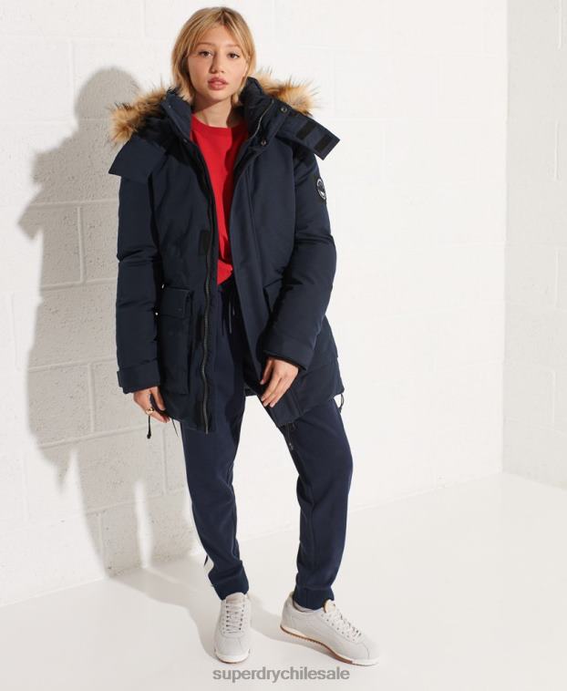mujer Superdry Armada chamarra parka código everest 2R68Z5590