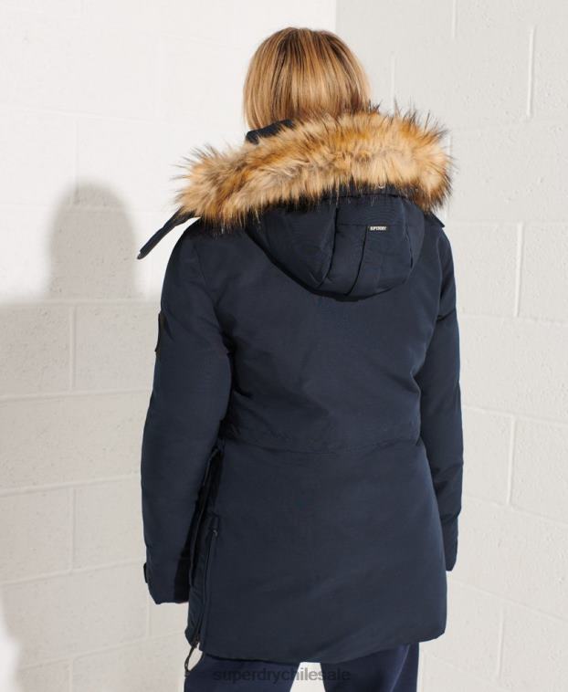 mujer Superdry Armada chamarra parka código everest 2R68Z5590