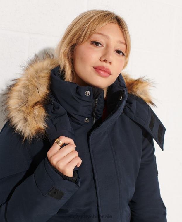 mujer Superdry Armada chamarra parka código everest 2R68Z5590