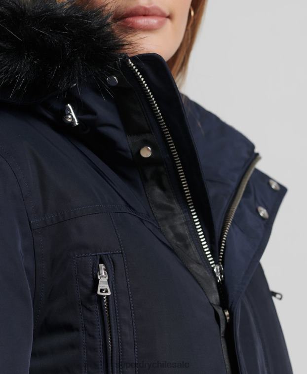 mujer Superdry Armada parka de plumón everest 2R68Z5458