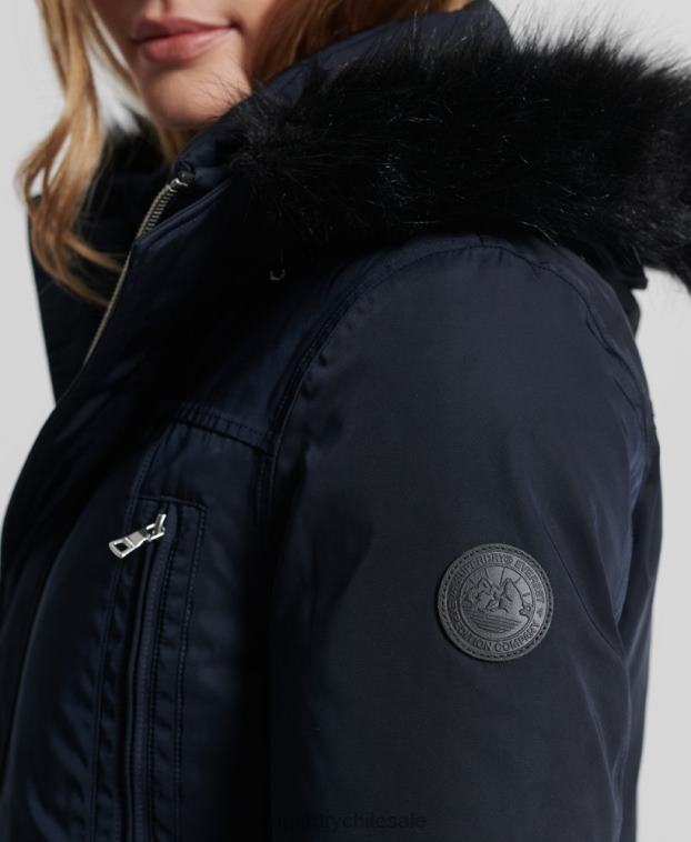 mujer Superdry Armada parka de plumón everest 2R68Z5458