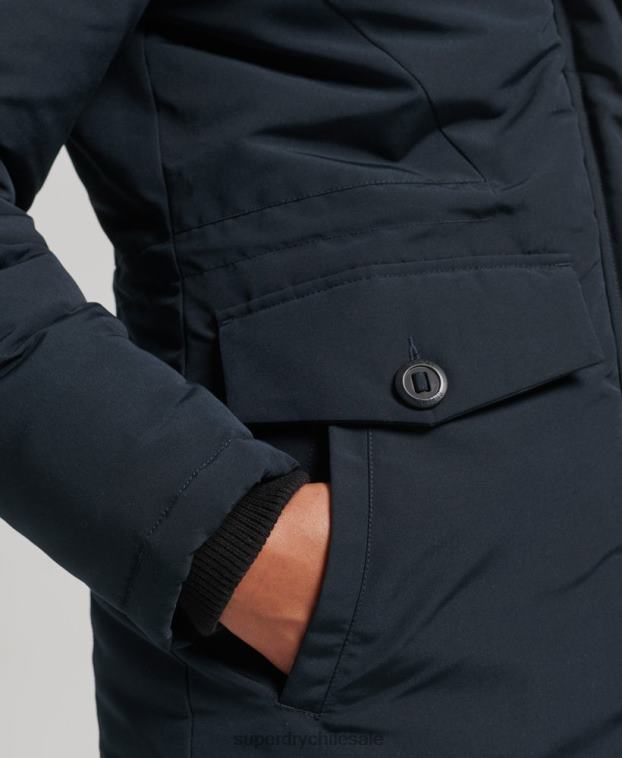 mujer Superdry Armada parka everest de piel sintética con capucha 2R68Z3771