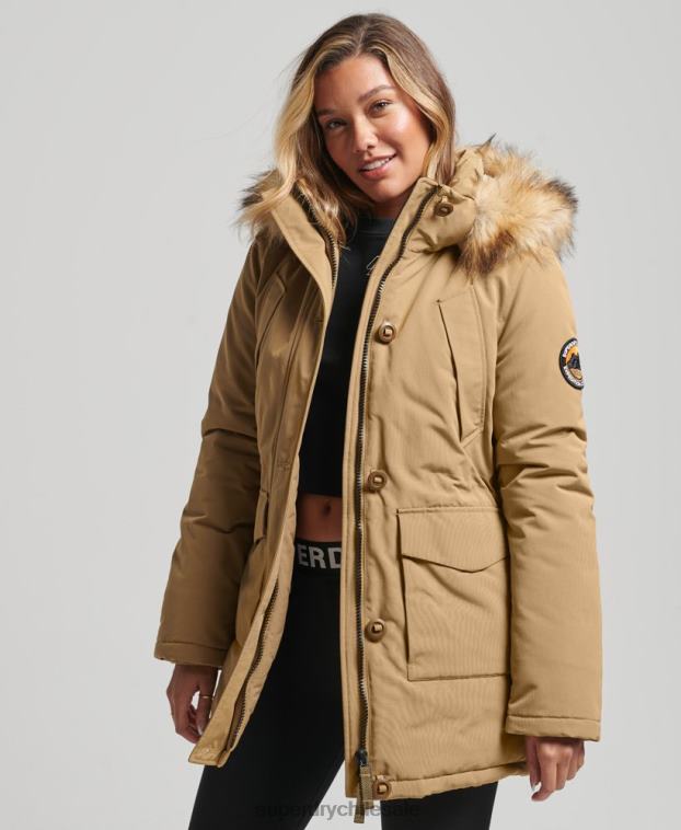 mujer Superdry broncearse parka everest 2R68Z5700