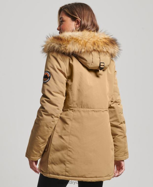 mujer Superdry broncearse parka everest 2R68Z5700