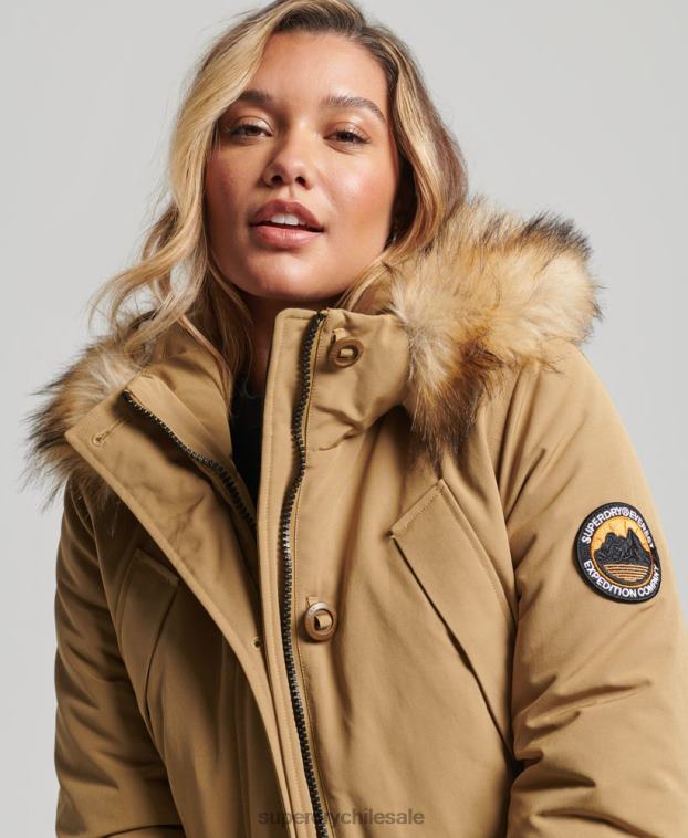 mujer Superdry broncearse parka everest 2R68Z5700