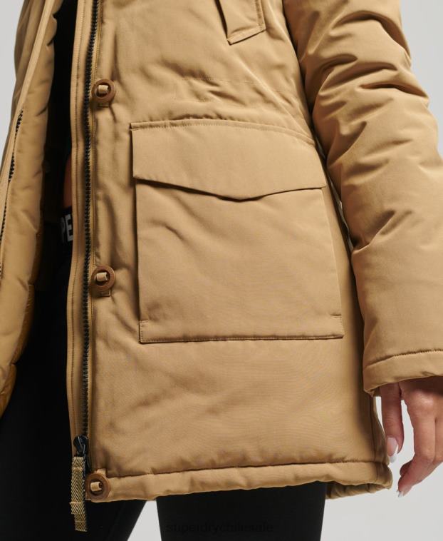 mujer Superdry broncearse parka everest 2R68Z5700