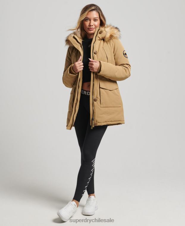 mujer Superdry broncearse parka everest 2R68Z5700