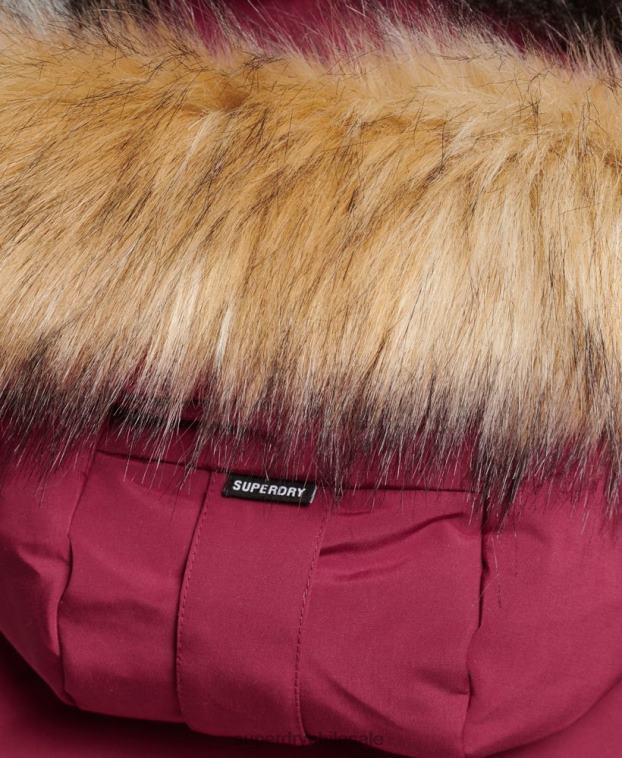 mujer Superdry rosa chamarra xpd everest 2R68Z5445